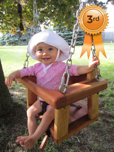 Toddler Swing Seats By Jennifer, Justin & Stella Jane C. of Lambertville, MI.
